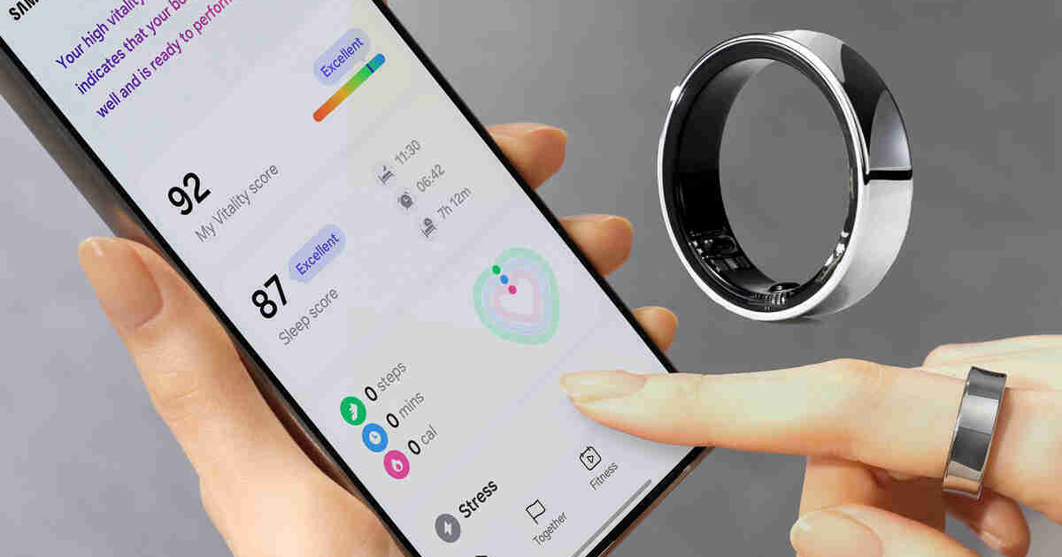 Samsung Lança Novo Anel Inteligente
